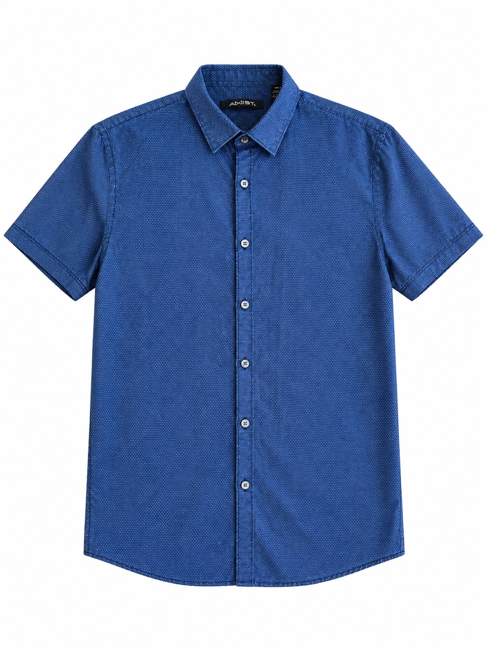 Axist Men's Short-Sleeve Button-Down Shirt Size M